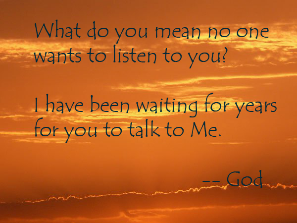 Does God listen