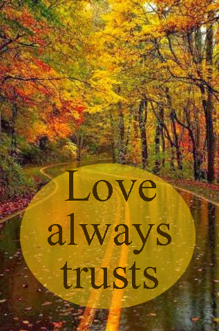 love always trusts