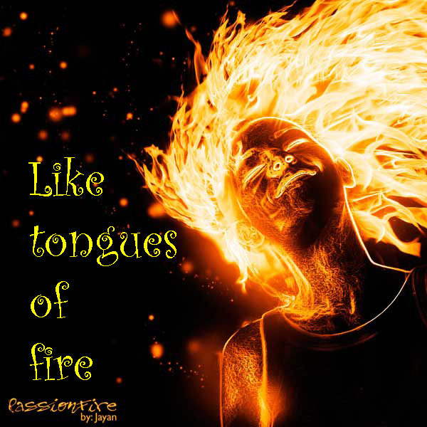 tongues of fire