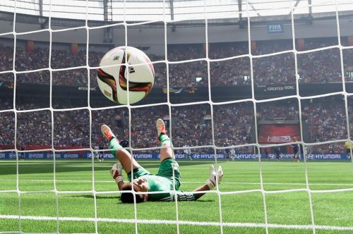 world cup goal in net | Carli Lloyd