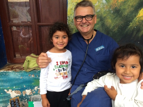 Dr. Bob Hamilton on the medical mission in Guatemala of Sept. 2015.