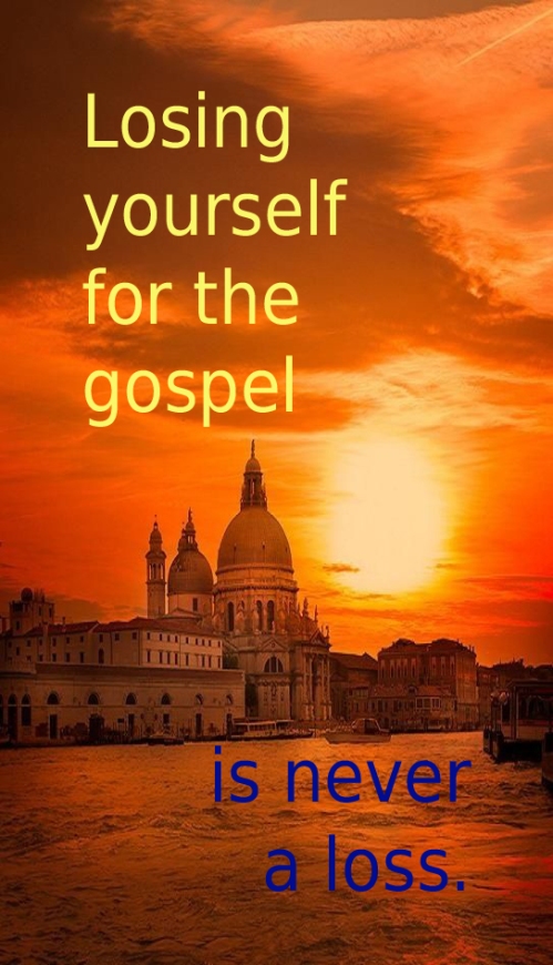lose yourself for gospel